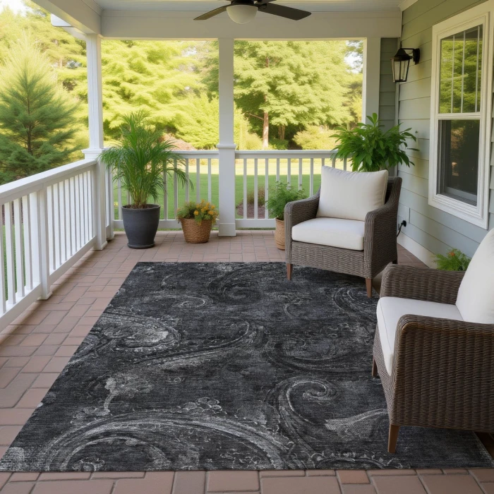 Addison Rugs Chantille Gray ACN2748 8ft. x 10ft. Rect. Rug