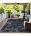 Addison Rugs Chantille Blue ACN2748 8ft. x 10ft. Rect. Rug