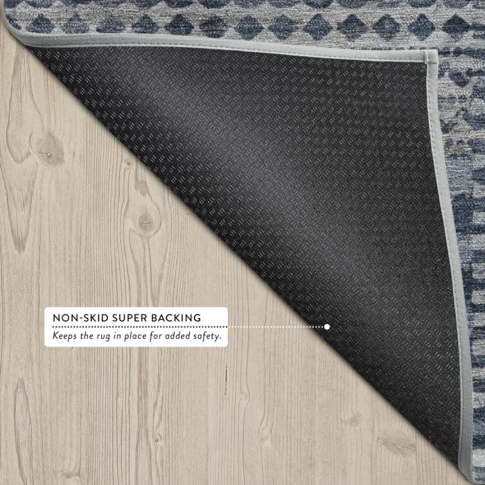 Addison Rugs Chantille Blue ACN2749 8ft. x 10ft. Rect. Rug