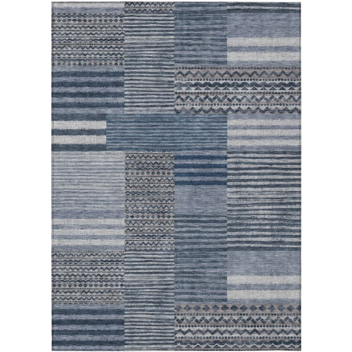 Addison Rugs Chantille Blue ACN2749 8ft. x 10ft. Rect. Rug