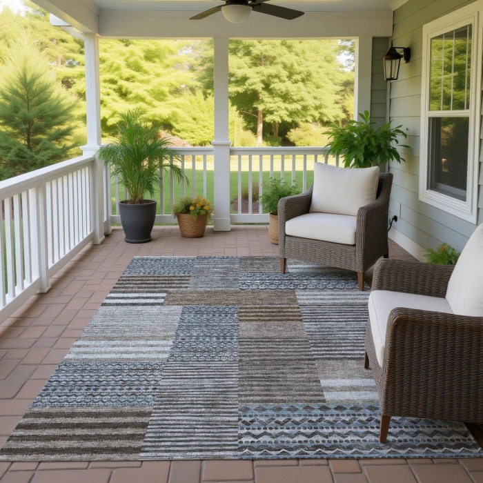 Addison Rugs Chantille Brown ACN2749 8ft. x 10ft. Rect. Rug