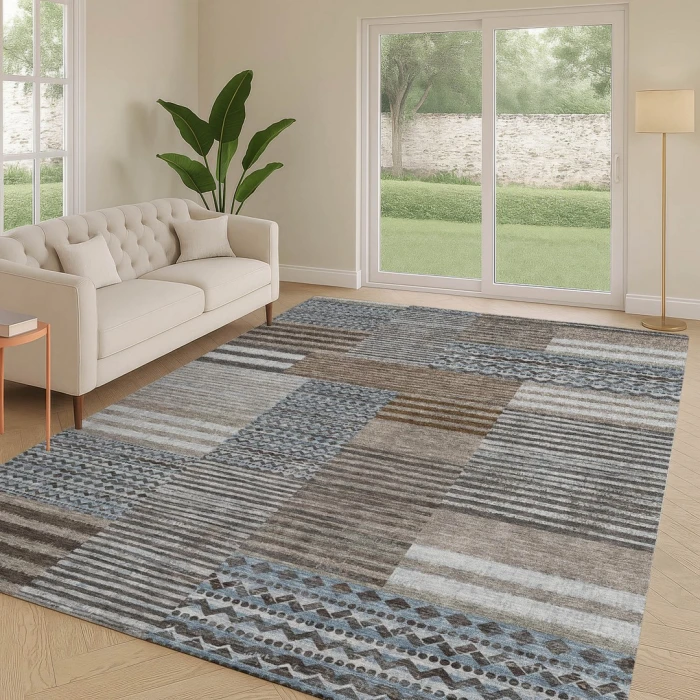 Addison Rugs Chantille Brown ACN2749 8ft. x 10ft. Rect. Rug