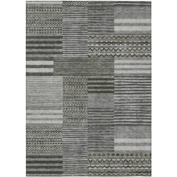 Addison Rugs Chantille Gray ACN2749 8ft. x 10ft. Rect. Rug