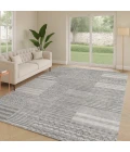 Addison Rugs Chantille Gray ACN2749 9ft. x 12ft. Rect. Rug