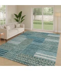 Addison Rugs Chantille Teal ACN2749 5ft. x 7ft.6in. Rect. Rug