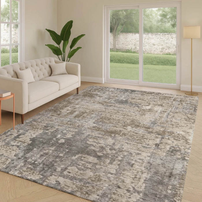 Addison Rugs Chantille Brown ACN2750 9ft. x 12ft. Rect. Rug