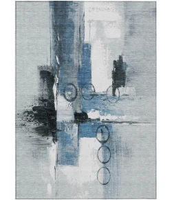 Addison Rugs Chantille Blue ACN2751 5ft. x 7ft.6in. Rect. Rug