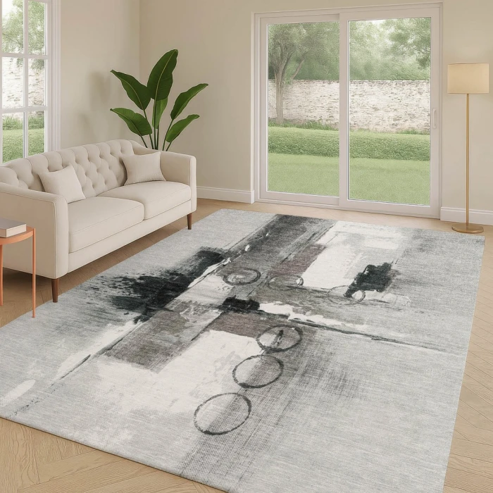 Addison Rugs Chantille Gray ACN2751 9ft. x 12ft. Rect. Rug