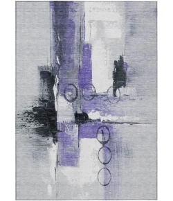 Addison Rugs Chantille Purple ACN2751 5ft. x 7ft.6in. Rect. Rug