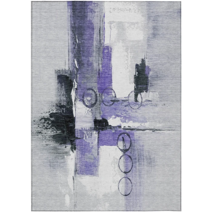 Addison Rugs Chantille Purple ACN2751 9ft. x 12ft. Rect. Rug