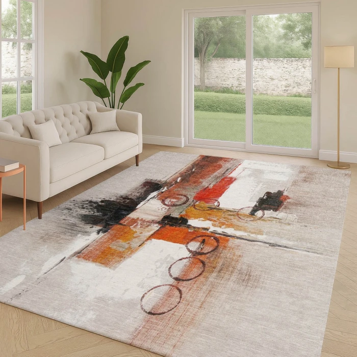 Addison Rugs Chantille Red ACN2751 8ft. x 10ft. Rect. Rug