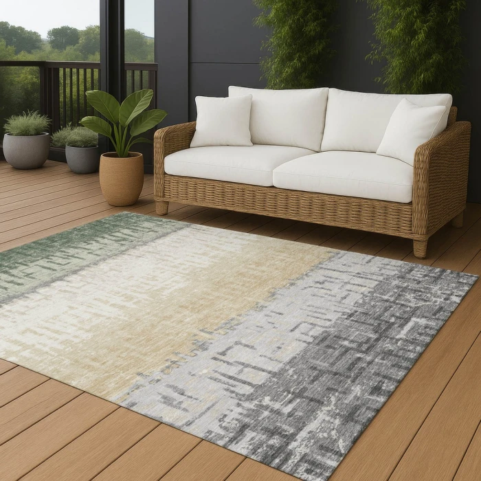Addison Rugs Chantille Green ACN2752 9ft. x 12ft. Rect. Rug