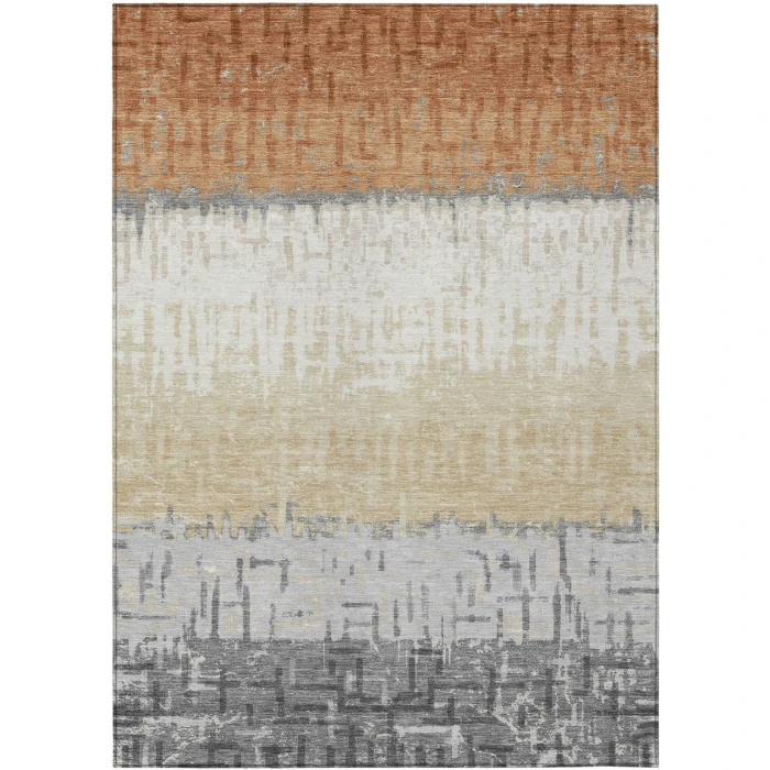 Addison Rugs Chantille Orange ACN2752 9ft. x 12ft. Rect. Rug