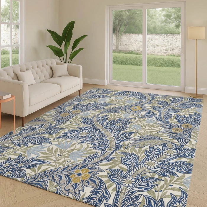 Addison Rugs Chantille Blue ACN2753 8ft. x 10ft. Rect. Rug