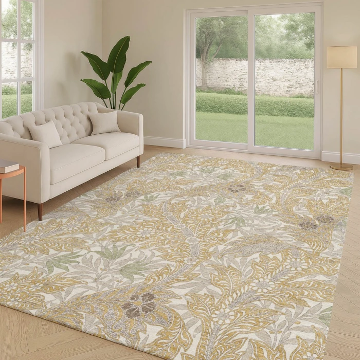 Addison Rugs Chantille Gold ACN2753 9ft. x 12ft. Rect. Rug