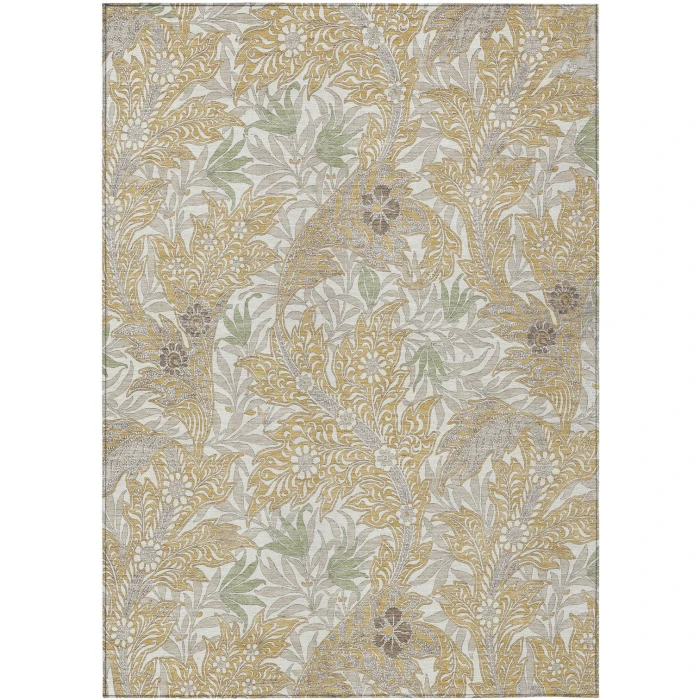 Addison Rugs Chantille Gold ACN2753 9ft. x 12ft. Rect. Rug
