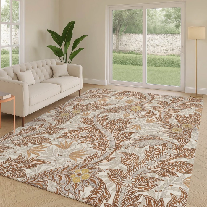 Addison Rugs Chantille Orange ACN2753 8ft. x 10ft. Rect. Rug