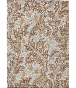 Addison Rugs Chantille Orange ACN2753 5ft. x 7ft.6in. Rect. Rug