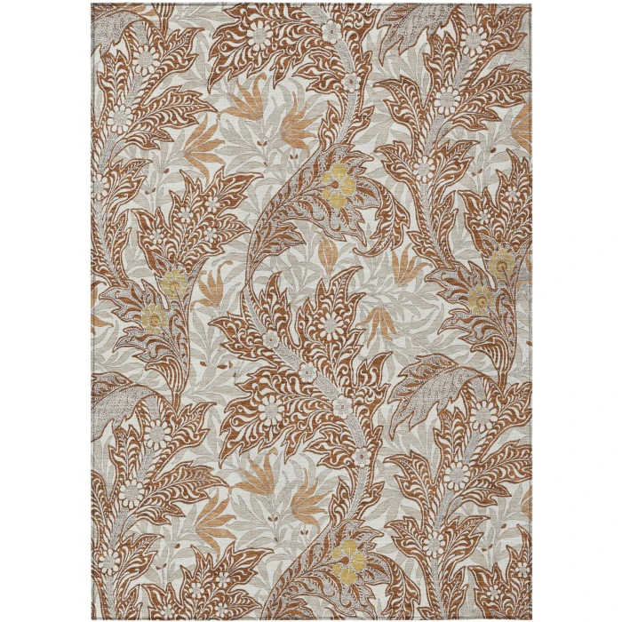 Addison Rugs Chantille Orange ACN2753 8ft. x 10ft. Rect. Rug