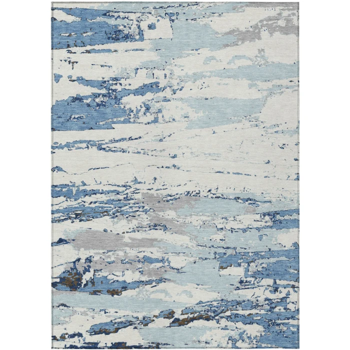 Addison Rugs Chantille Blue ACN2757 8ft. x 10ft. Rect. Rug