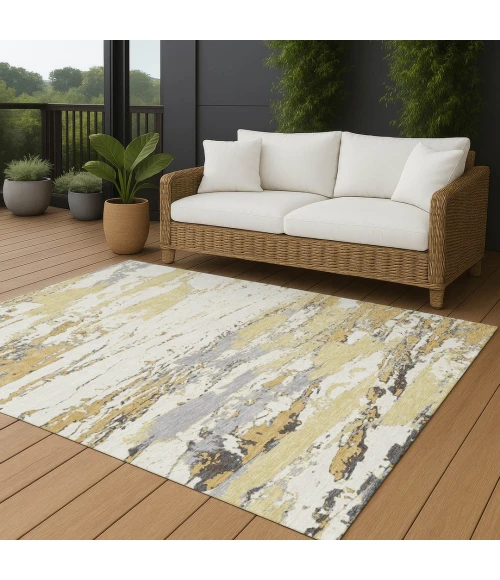 Addison Rugs Chantille Gold ACN2757 5ft. x 7ft.6in. Rect. Rug