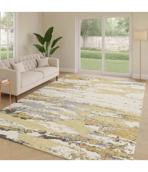 Addison Rugs Chantille Gold ACN2757 5ft. x 7ft.6in. Rect. Rug