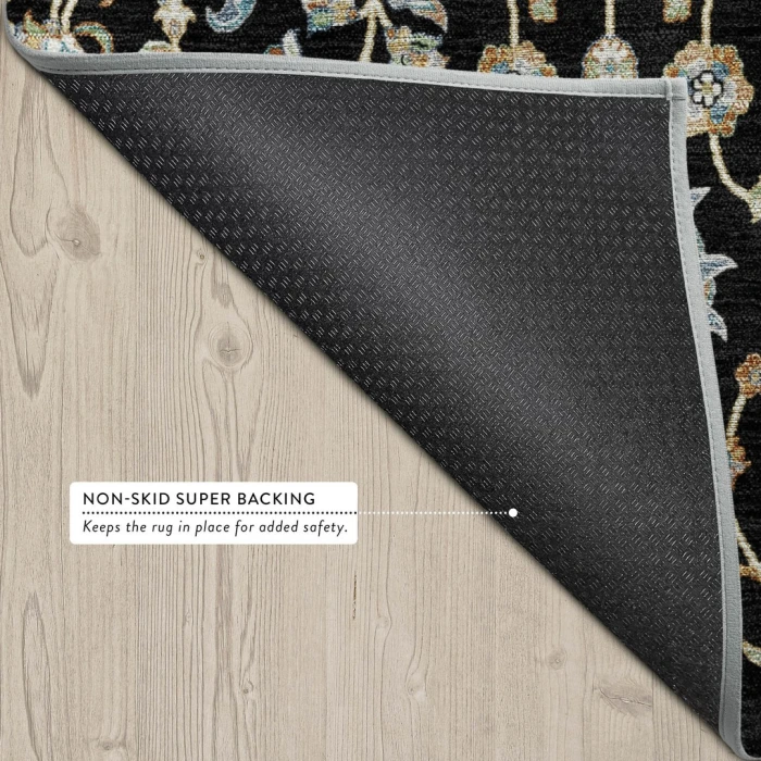 Addison Rugs Chantille Black ACN2758 5ft. x 7ft.6in. Rect. Rug
