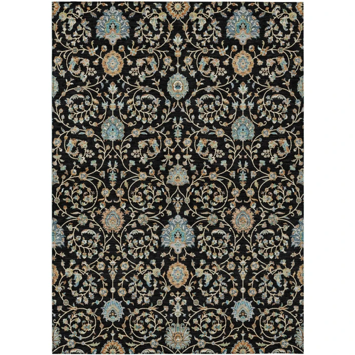 Addison Rugs Chantille Black ACN2758 5ft. x 7ft.6in. Rect. Rug