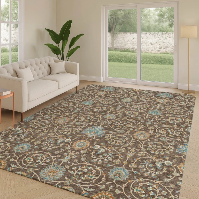 Addison Rugs Chantille Brown ACN2758 9ft. x 12ft. Rect. Rug