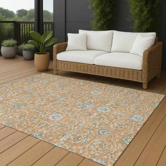 Addison Rugs Chantille Orange ACN2758 8ft. x 10ft. Rect. Rug