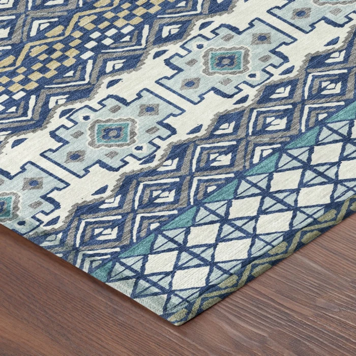 Addison Rugs Chantille Blue ACN2760 9ft. x 12ft. Rect. Rug