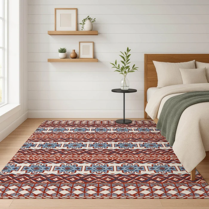Addison Rugs Chantille Red ACN2760 8ft. x 10ft. Rect. Rug