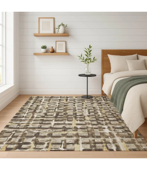 Addison Rugs Chantille Brown ACN2762 5ft. x 7ft.6in. Rect. Rug