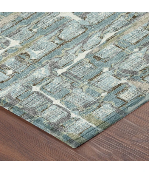 Addison Rugs Chantille Teal ACN2762 5ft. x 7ft.6in. Rect. Rug