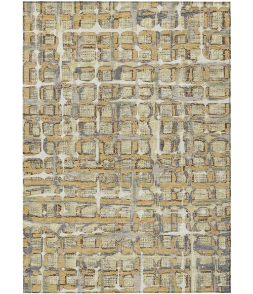Addison Rugs Chantille Gold ACN2762 5ft. x 7ft.6in. Rect. Rug