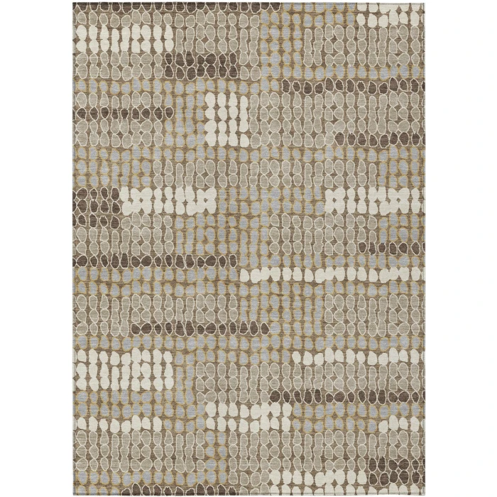 Addison Rugs Chantille Brown ACN2763 5ft. x 7ft.6in. Rect. Rug