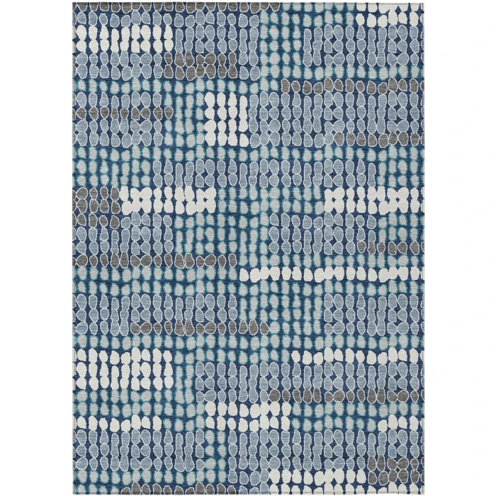 Addison Rugs Chantille Blue ACN2763 5ft. x 7ft.6in. Rect. Rug