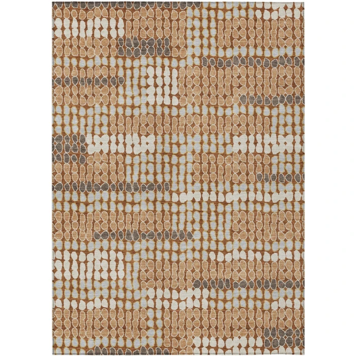 Addison Rugs Chantille Orange ACN2763 5ft. x 7ft.6in. Rect. Rug