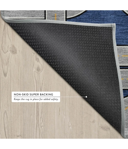 Addison Rugs Chantille Blue ACN2764 8ft. x 10ft. Rect. Rug
