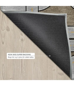 Addison Rugs Chantille Brown ACN2764 9ft. x 12ft. Rect. Rug