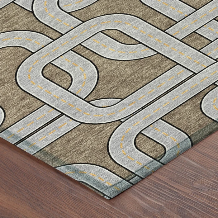 Addison Rugs Chantille Brown ACN2764 9ft. x 12ft. Rect. Rug