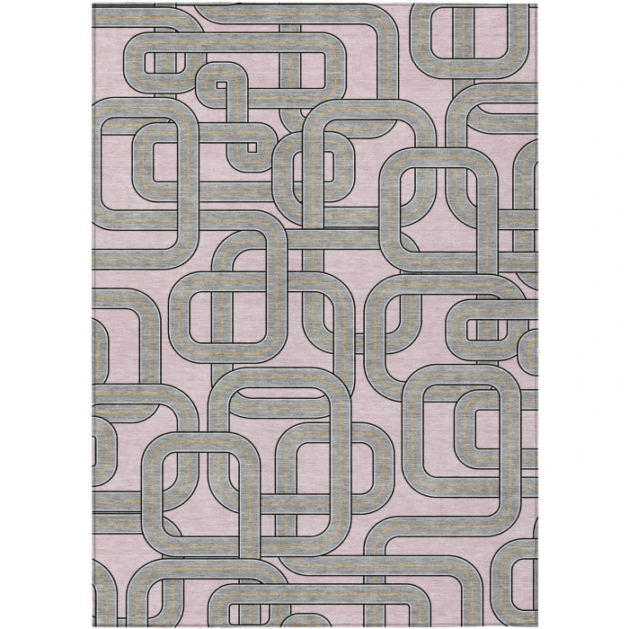 Addison Rugs Chantille Pink ACN2764 5ft. x 7ft.6in. Rect. Rug