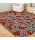 Addison Rugs Chantille Red ACN2764 5ft. x 7ft.6in. Rect. Rug