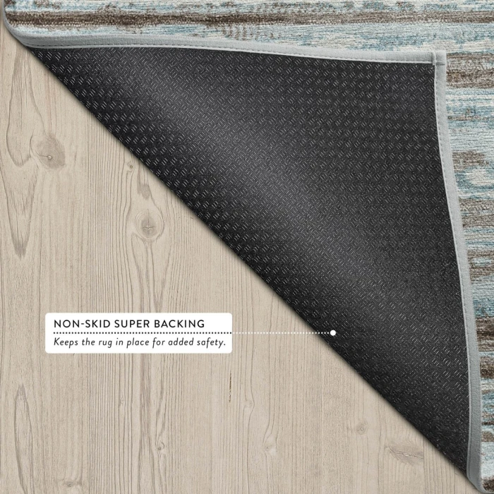 Addison Rugs Chantille Teal ACN2767 5ft. x 7ft.6in. Rect. Rug