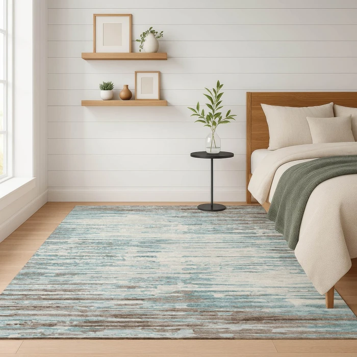 Addison Rugs Chantille Teal ACN2767 5ft. x 7ft.6in. Rect. Rug