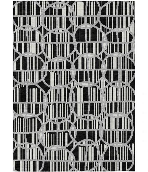 Addison Rugs Chantille Black ACN2769 5ft. x 7ft.6in. Rect. Rug