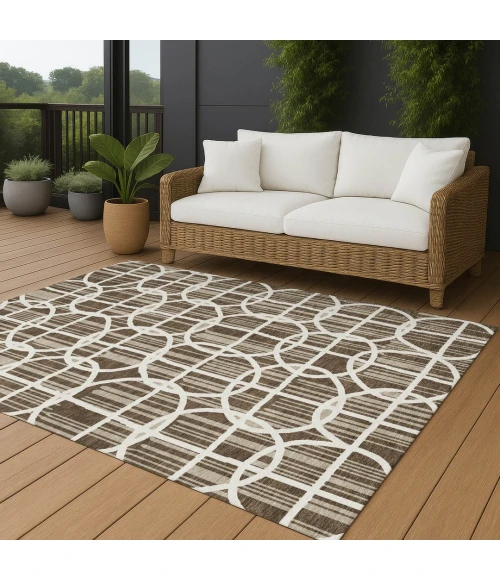 Addison Rugs Chantille Brown ACN2769 5ft. x 7ft.6in. Rect. Rug