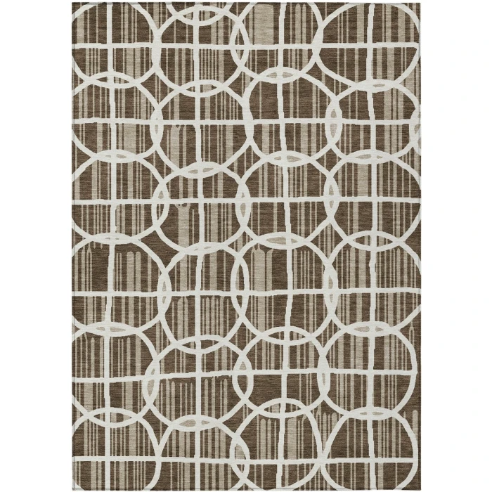 Addison Rugs Chantille Brown ACN2769 5ft. x 7ft.6in. Rect. Rug