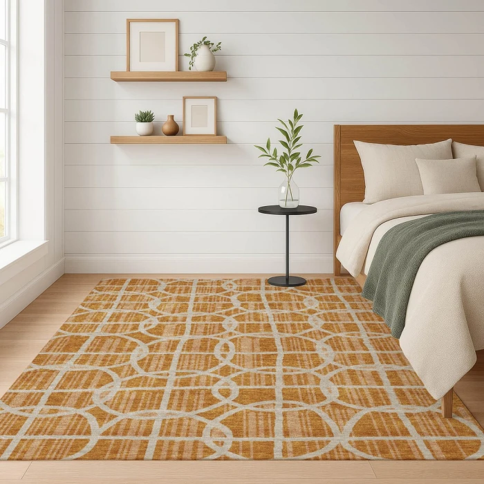 Addison Rugs Chantille Orange ACN2769 5ft. x 7ft.6in. Rect. Rug
