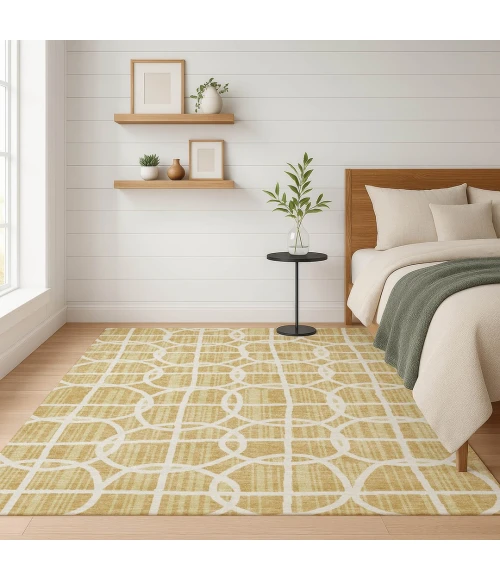 Addison Rugs Chantille Gold ACN2769 5ft. x 7ft.6in. Rect. Rug